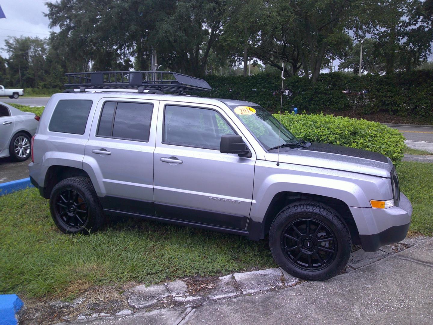 2016 SILVER JEEP PATRIOT LATITUDE (1C4NJRFB3GD) , located at 390 Hansen Avenue, Orange Park, FL, 32065, (904) 276-7933, 30.130497, -81.787529 - Photo#2